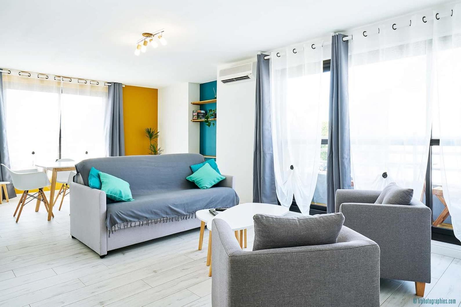 T2 Cosy A 100M De La Plage, Saint-Pierre, Luma Appart Saint Pierre Exterior foto